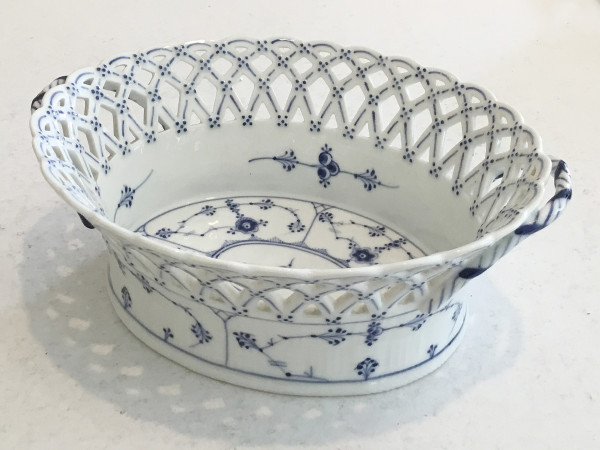 Vollspitze / Full Lace: Korb, oval