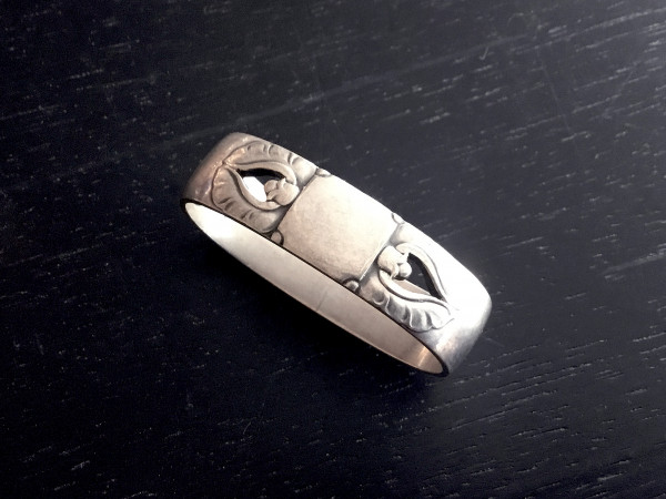 KÖNIG / ACORN (Georg Jensen): Serviettenring, alte Form