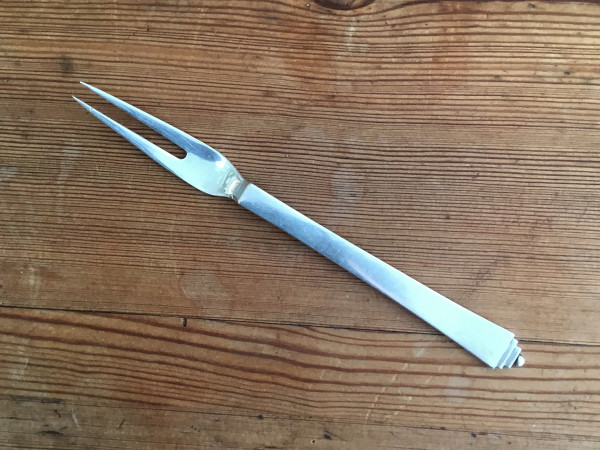 PYRAMIDE (Georg Jensen): Fleischgabel, klein