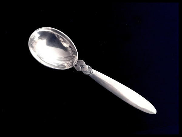 KAKTUS (Georg Jensen): Sahnelöffel, groß