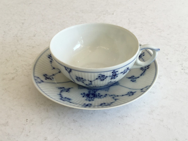 Musselmalet / Blue Fluted: Teetasse
