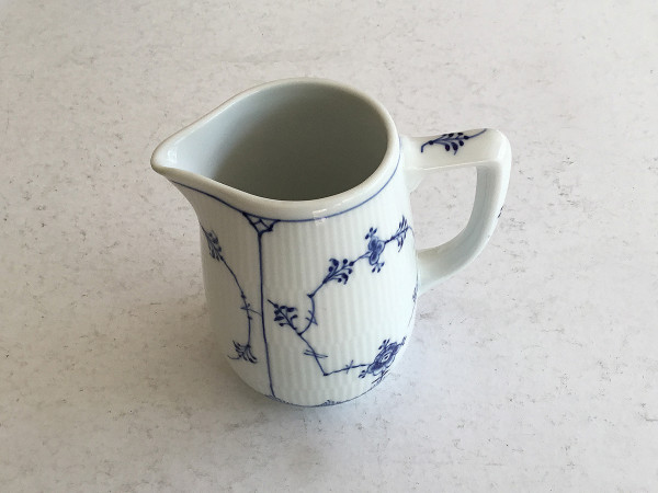 Musselmalet / Blue Fluted: Milchkrug, medium