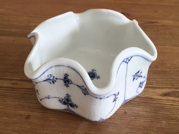 Musselmalet / Blue Fluted: Schale für 6 Eierbecher