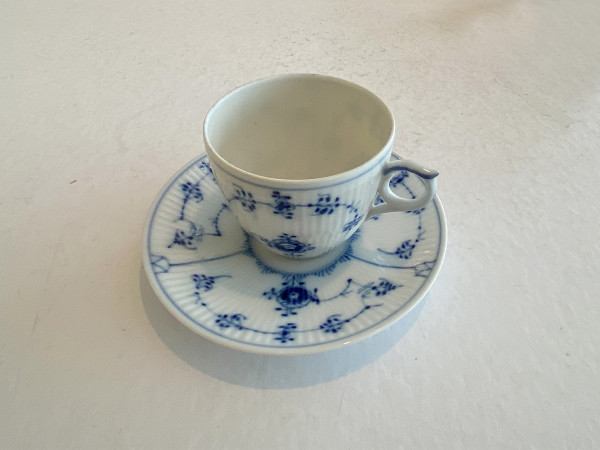 Musselmalet / Blue Fluted: Kaffeetasse
