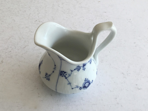 Musselmalet / Blue Fluted: Sahnegießer