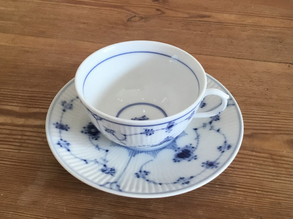 Musselmalet / Blue Fluted: Kleine Teetasse