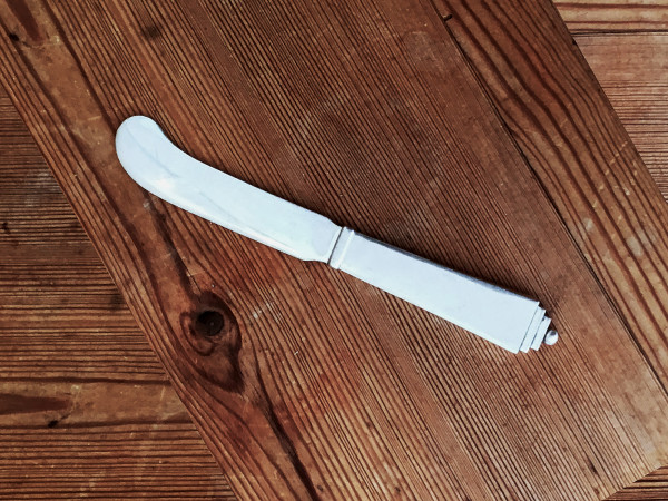 PYRAMIDE (Georg Jensen): Buttermesser, groß