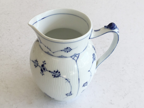 Musselmalet / Blue Fluted: Krug, groß