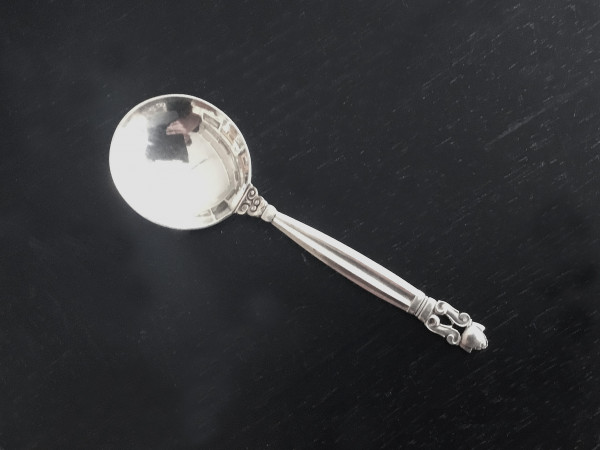 KÖNIG / ACORN (Georg Jensen): Bouillonlöffel