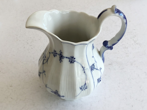 Musselmalet / Blue Fluted: Krug, groß
