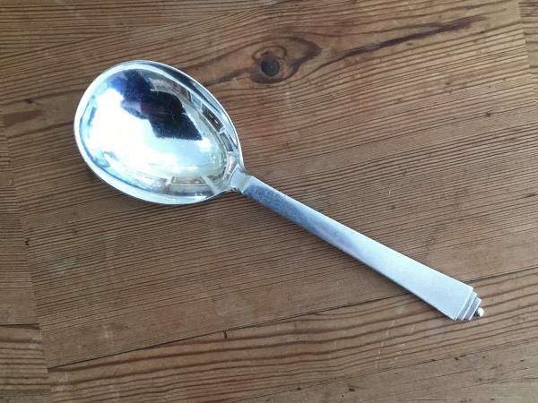 PYRAMIDE (Georg Jensen): Servierlöffel, klein