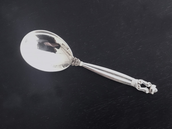 KÖNIG / ACORN (Georg Jensen): Sahnelöffel