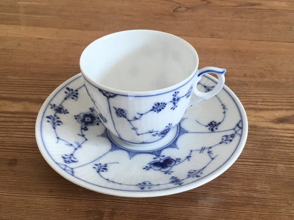 Musselmalet / Blue Fluted: Mokkatasse