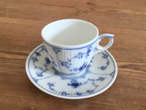 Musselmalet / Blue Fluted: Espressotasse