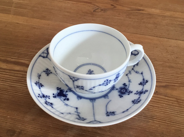 Musselmalet / Blue Fluted: Kleine Teetasse