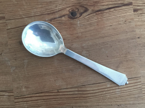 PYRAMIDE (Georg Jensen): Servierlöffel, klein