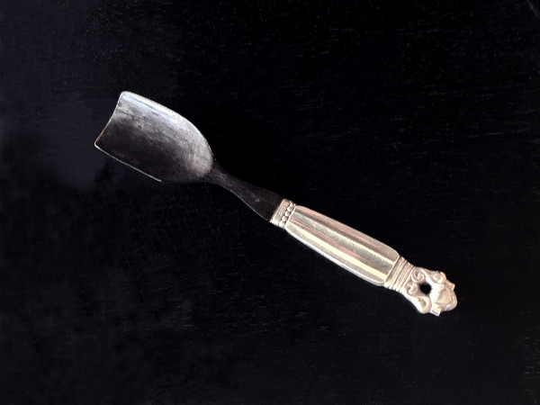 KÖNIG / ACORN (Georg Jensen): Kaviarschaufel